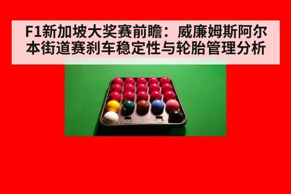 F1新加坡大奖赛前瞻：威廉姆斯阿尔本街道赛刹车稳定性与轮胎管理分析